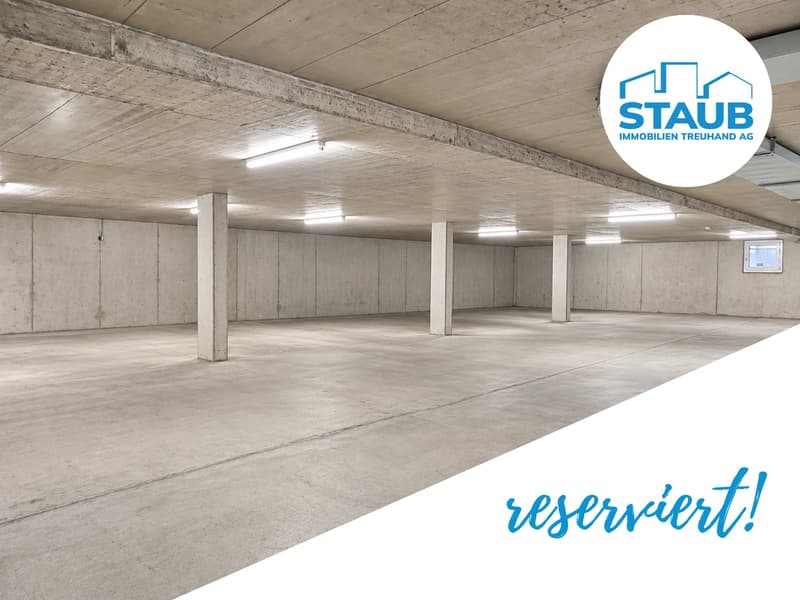 Grosszügige Tiefgaragenplätze zu verkaufen