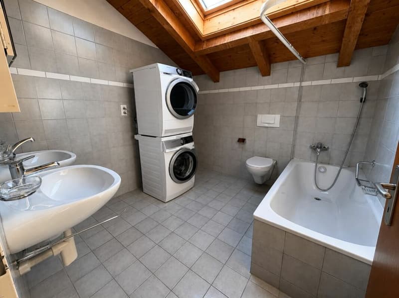 grosse 3-Zimmer-Dachwohnung mit eigenem Waschturm (2)