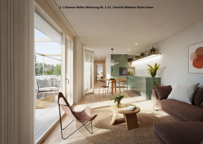 ATTIC WITH PANORAMIC VIEW | TERRACE AND LOGGIA | MUCH SPACE AND LIGHT | CONSTRUCTION STARTED (3)