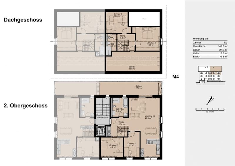 PRIMA LOCAZIONE | SPAZIOSO | MAISONETTE (3)