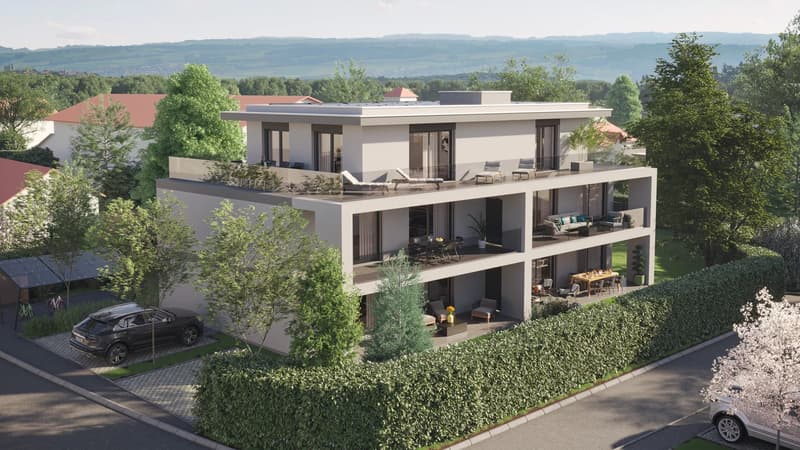 For Sale  4-room Apartment on the 1st floor in Veyrier  24 m² Loggia (2)
