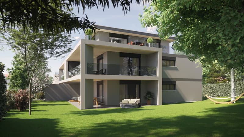 À Vendre Attique 5 pièces sur plan à Veyrier Terrasse de 140 m² (2)