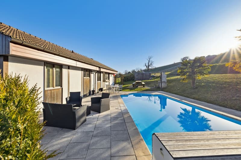 Individual villa with pool and lake view! (3)