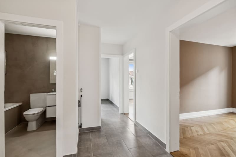 Bright 3.5-room apartment renovated in the village center (4)