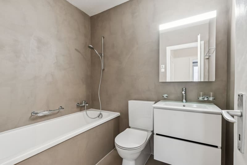 Bright 3.5-room apartment renovated in the village center (5)