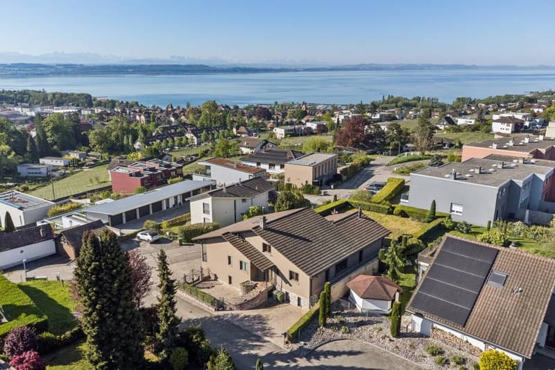 Harmony, space and nature! A unique villa in St-Blaise with a lake view (1)