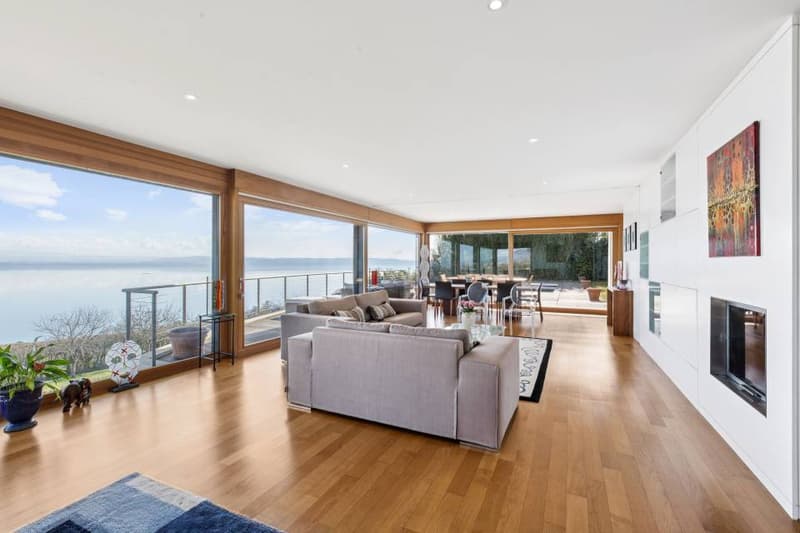 Exceptional contemporary villa facing the blue lake (1)