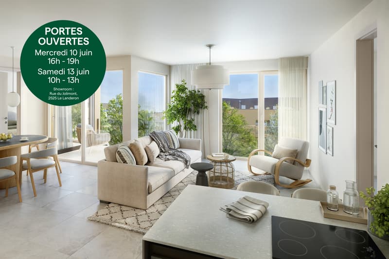 Bright 2.5-room apartment on the ground floor - Discover! (1)