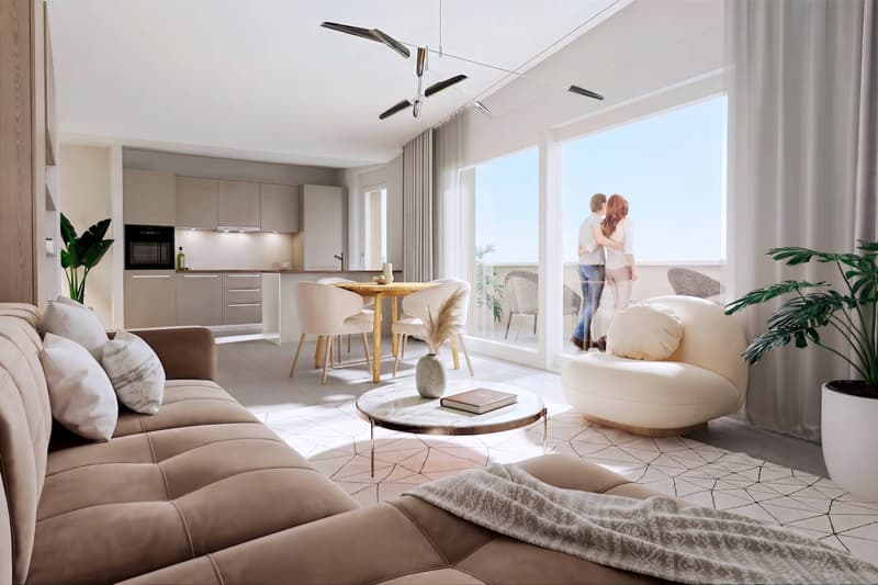 4.5 rooms with spacious loggia - a rare opportunity (2)