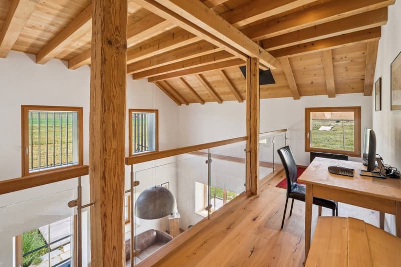 Espace bureau duplex
