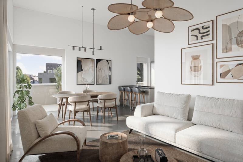 Geräumige 4.5-Zimmer-Wohnung mit Loggia - Le Landeron (2)