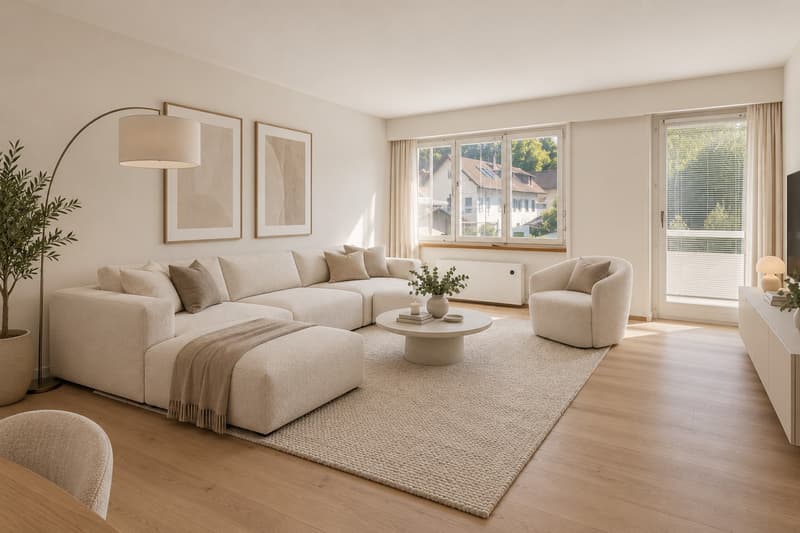 Image de synthèse - proposition de rénovation et aménagement