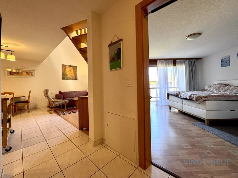 Spacious duplex at "Les Bains de Saillon" (10)