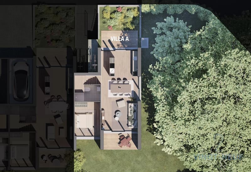 Townhouse contemporaine à Vessy (6)