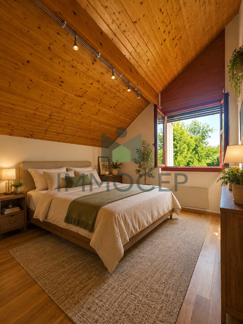 Charmante maison jumelée avec beau jardin et chambres spacieuses (4)