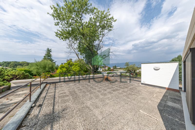 Terrasse sur le toit