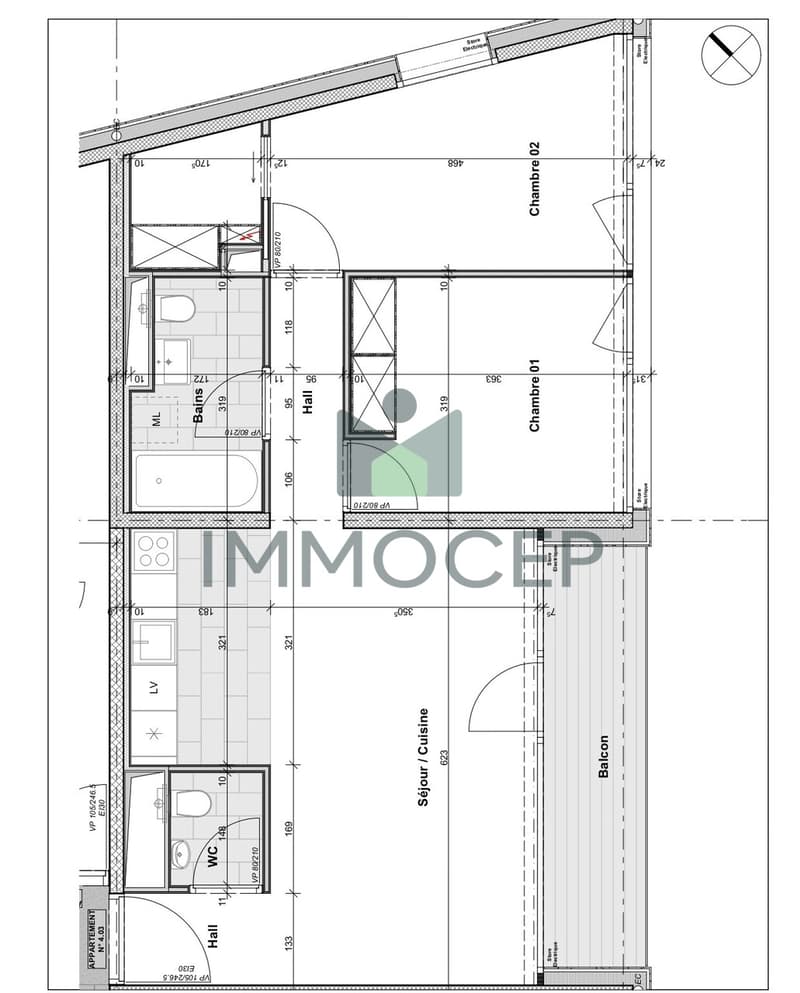 Plan appartement