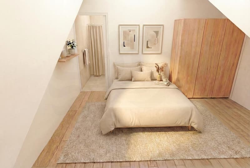 4P apartment on the 2nd floor in the promotion 11, Route des Jurêts in Choulex (6)