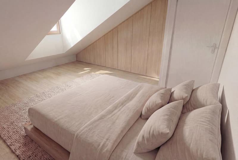 4P apartment on the 2nd floor in the promotion 11, Route des Jurêts in Choulex (7)