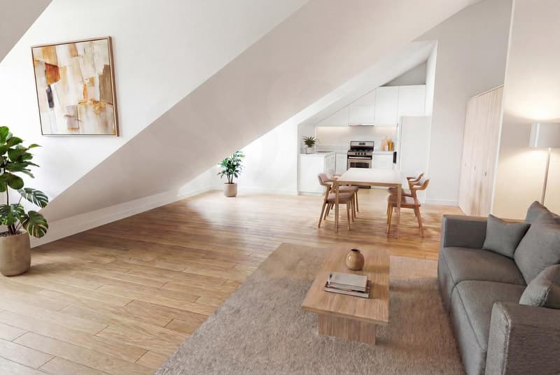 3-room apartment on the 2nd floor in the promotion 11, Route des Jurêts in Choulex (3)