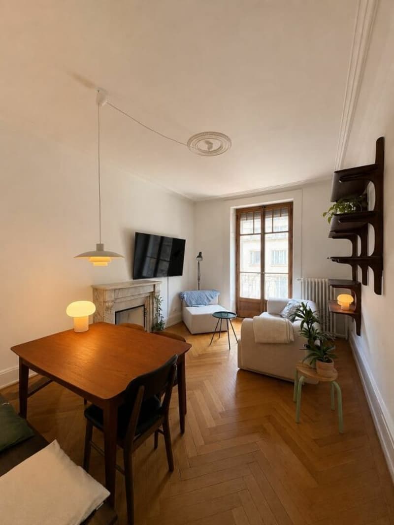 Charaktervolle Wohnung mit Balkon im Herzen von Genf (8)