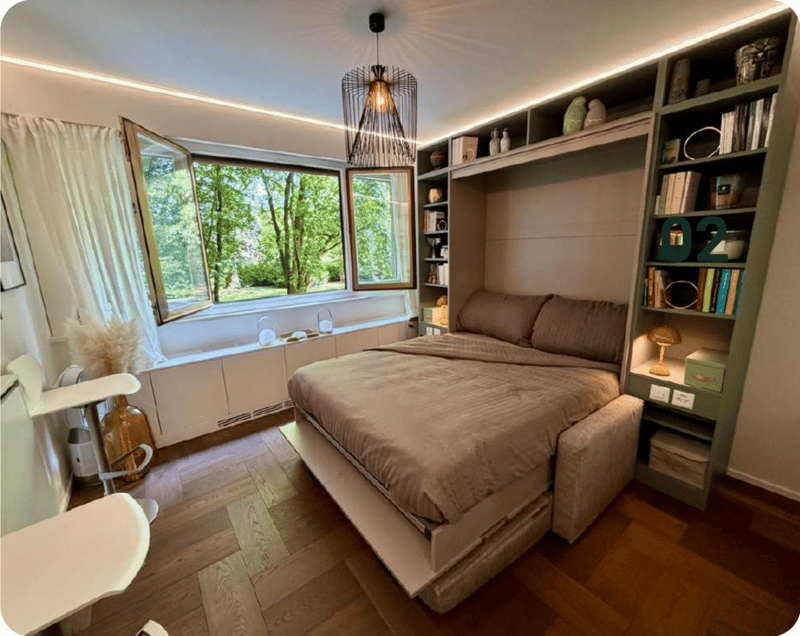 Bel studio arredato nella residenza Cologny Parc (8)