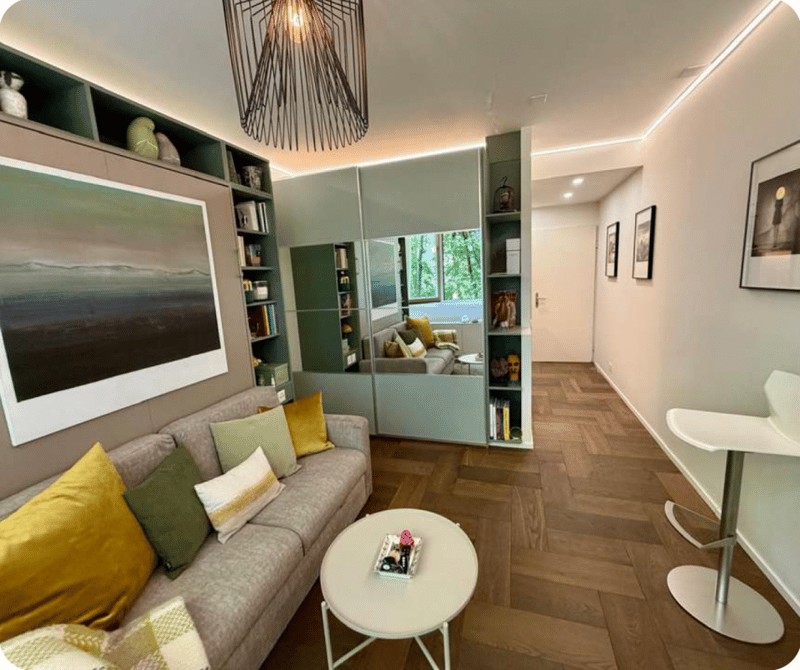 Bel studio arredato nella residenza Cologny Parc (1)