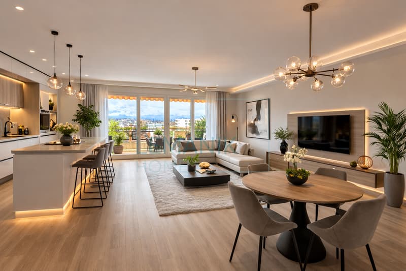 Rare sur le secteur : Spacieux appartement lumineux avec terrasse à quelques minutes du centre-ville (4)