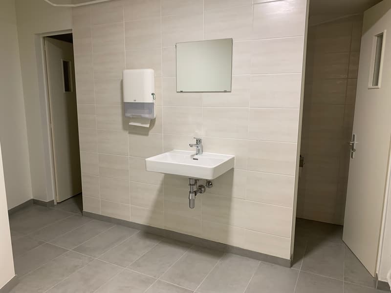 Locaux spacieux, rénovés, avec monte-charge. Surface idéale pour exposition - vente - bureaux (8)