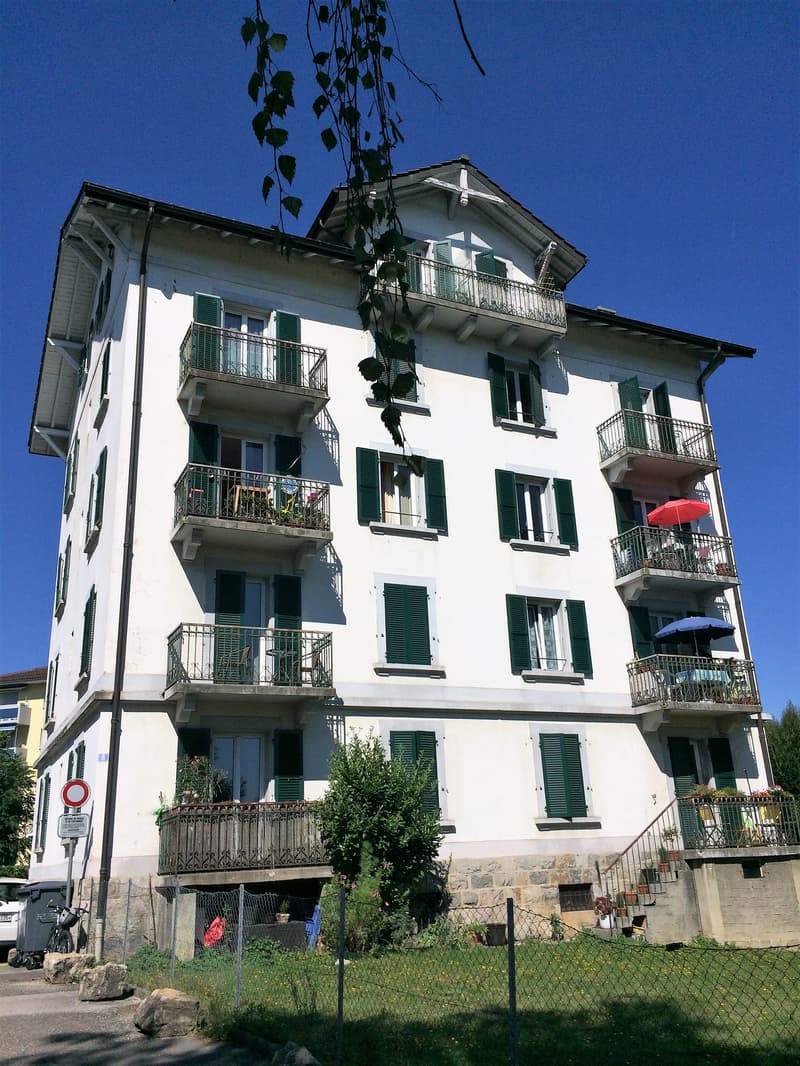 Charming 3-room apartment with balcony and access to the garden. (7)