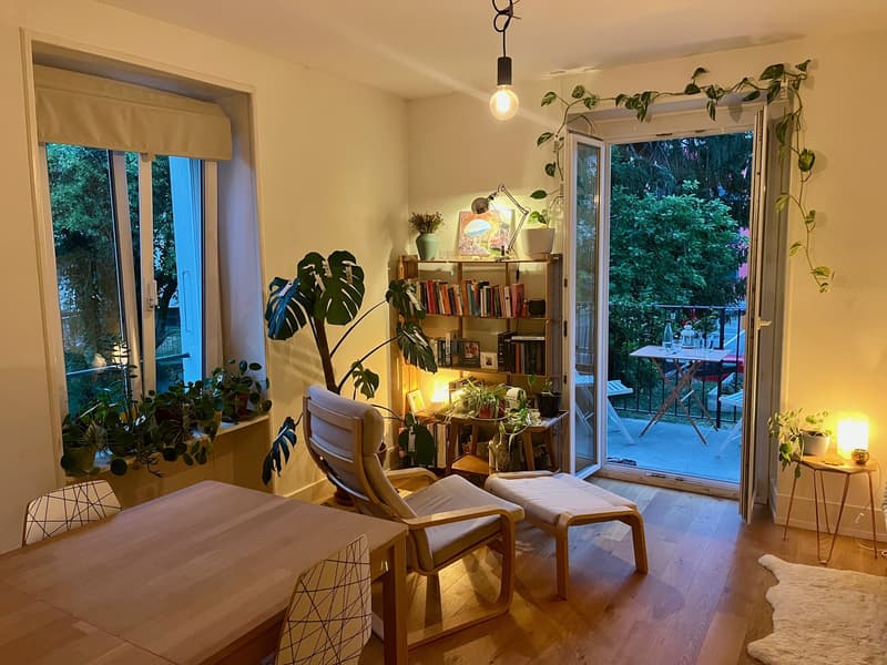 Charming 3-room apartment with balcony and access to the garden. (3)