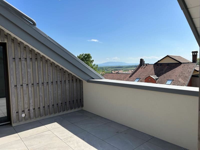 Penthouse 4.5 rooms in Bursins (8)
