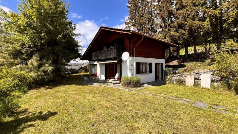 BEAUTIFUL 5-ROOM CHALET WITH A DEPENDENCY AND 2 CLOSED GARAGES (1)