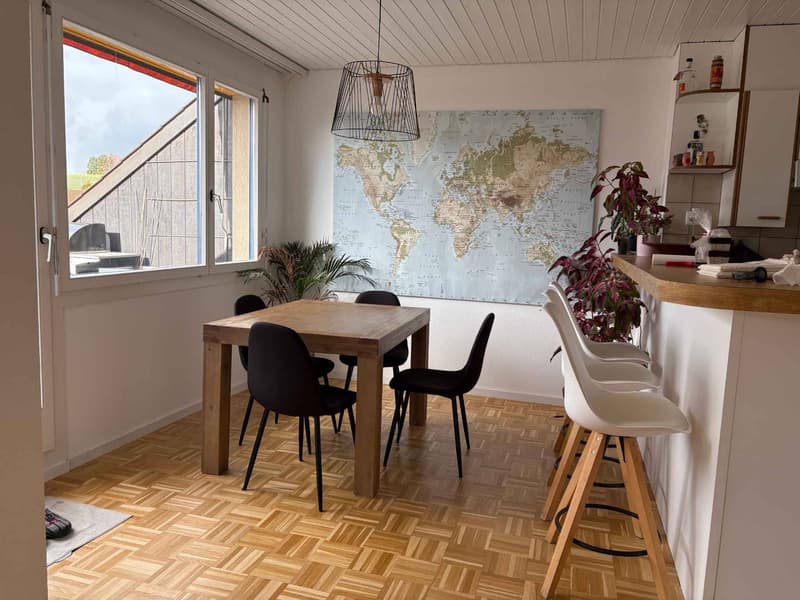 CHARME ET CACHET POUR CE SPACIEUX LOGEMENT DE 2,5 PIECES AU DERNIER ETAGE (5)