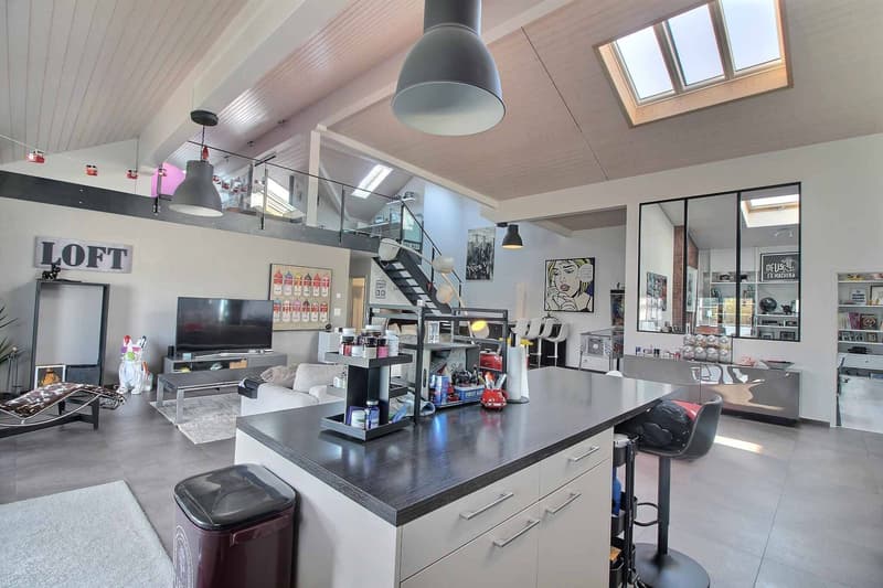 Exceptional 6.5-room apartment (loft style) - Noble materials and generous volumes (5)