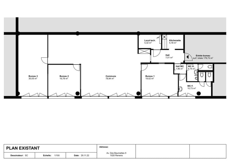 Beautiful administrative area of 186 m2 (9)