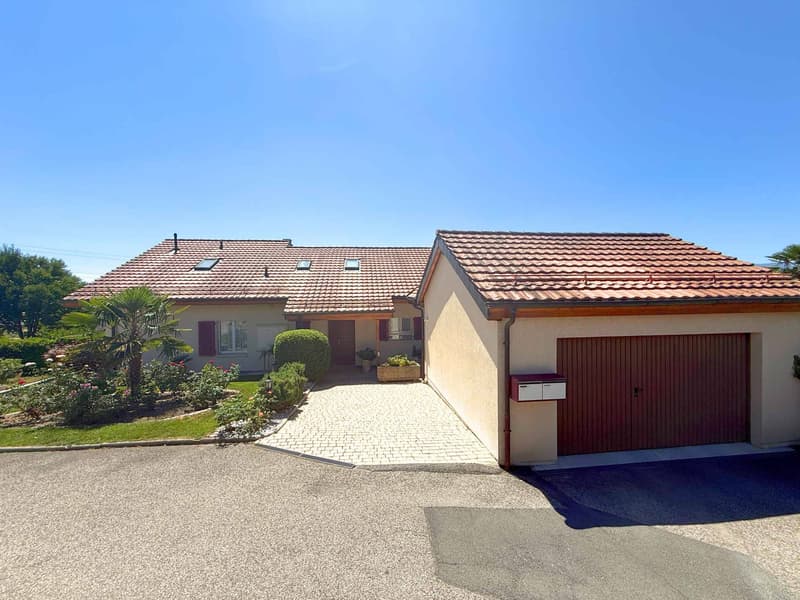Villa familiare con piscina e vista aperta vicino a Losanna (13)