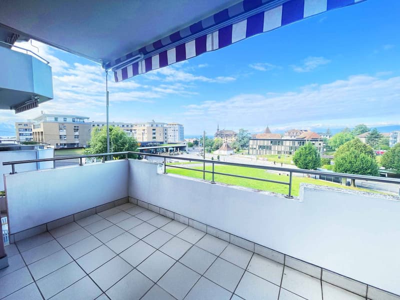Bel appartement familial de 4.5 pièces avec balcons en plein centre de Prilly. (1)