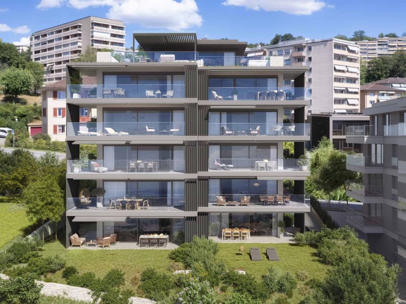 Magnifique logement neuf avec grand jardin et une belle vue ! (1)