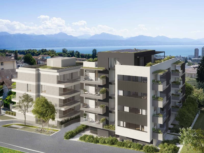 Magnifique logement neuf avec grand jardin et une belle vue ! (3)