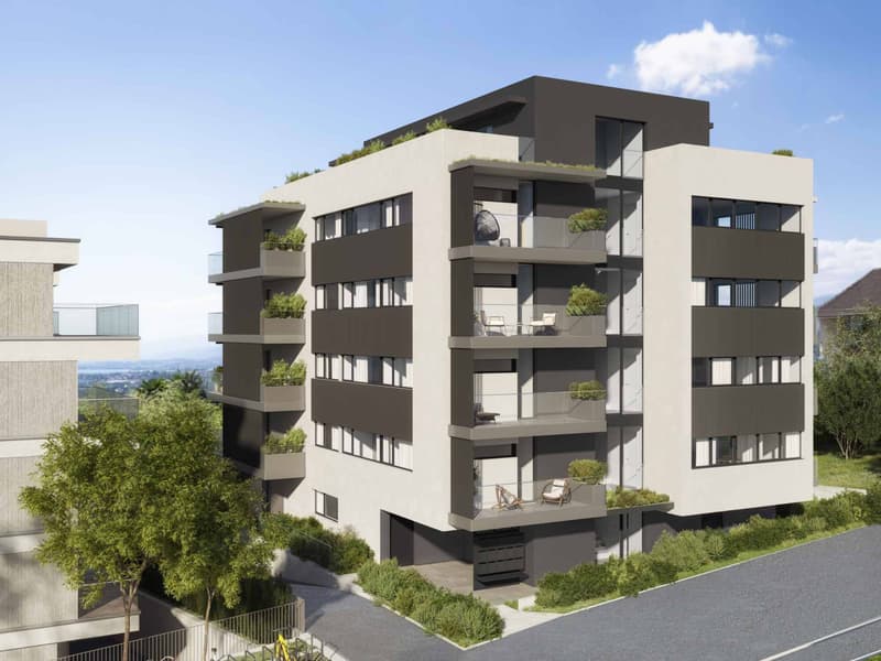 Magnifique logement neuf avec grand jardin et une belle vue ! (2)