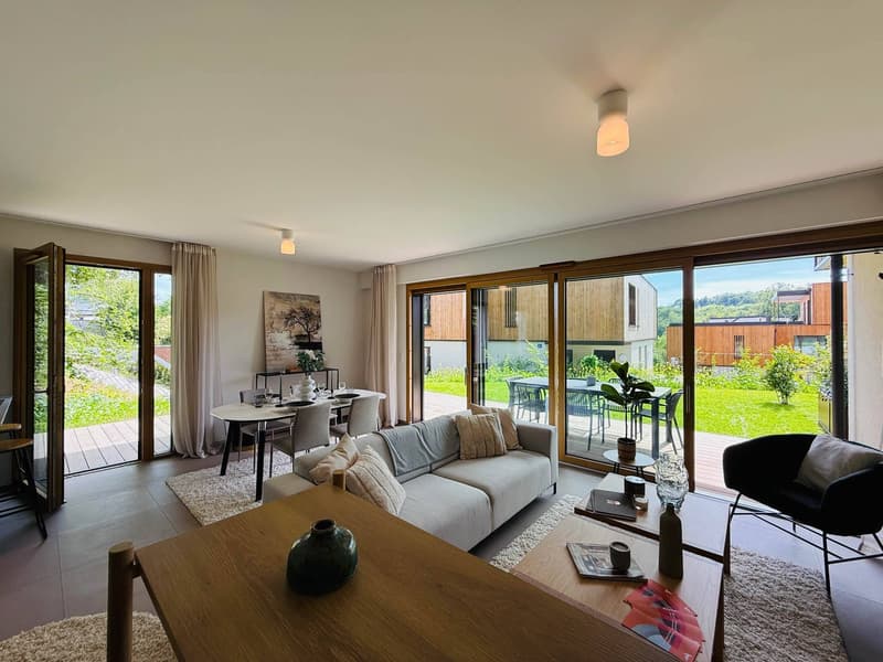 Maison de ville dans un parc arboré et privé (2)