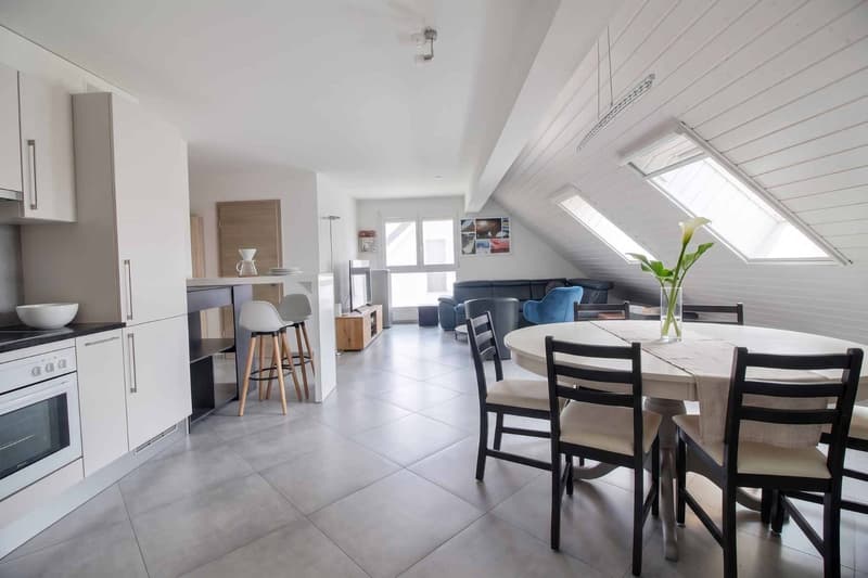 Magnifique duplex en bordure de zone agricole - Région Echallens (1)