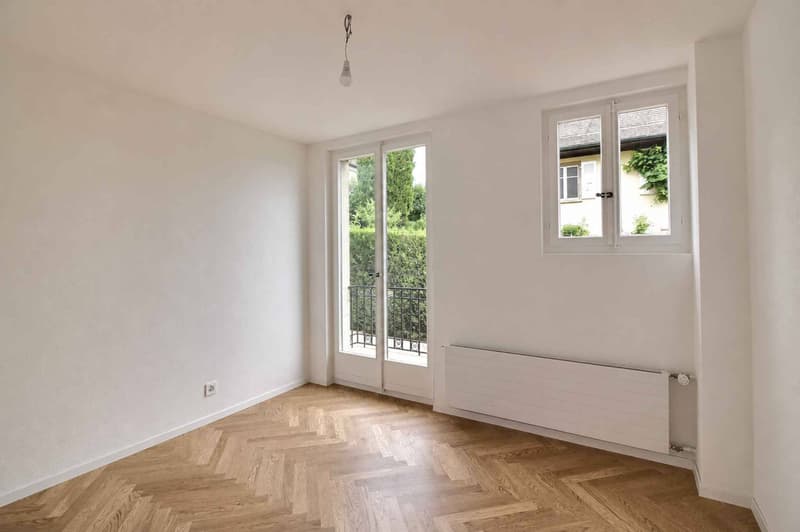 Magnifique appartement avec terrasse, grand jardin privatif et vue sur le lac Lausanne (5)
