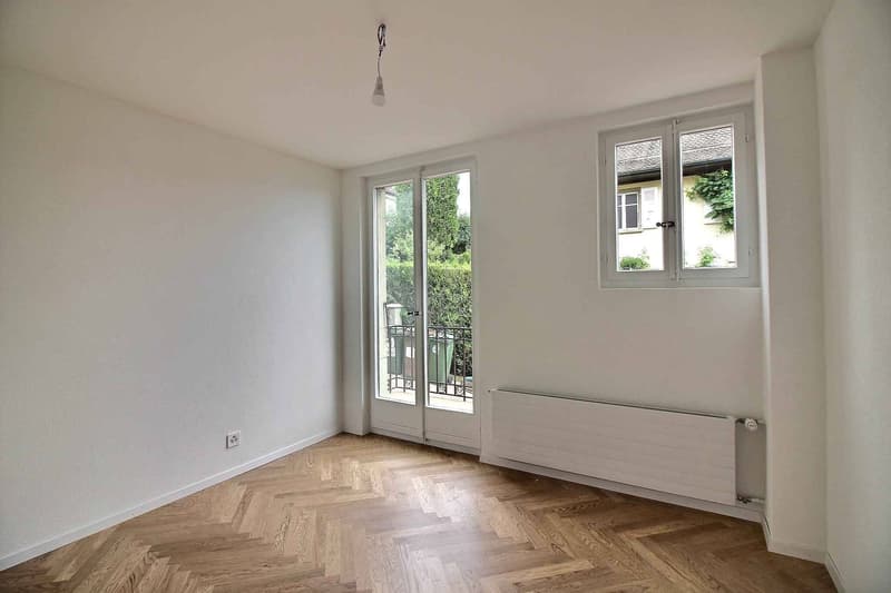 Prächtige Wohnung mit Terrasse, großem privatem Garten und Blick auf den Genfer See in Lausanne (5)