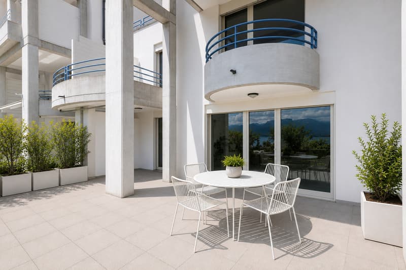 Duplex en rez-de-jardin avec vue lac (4)