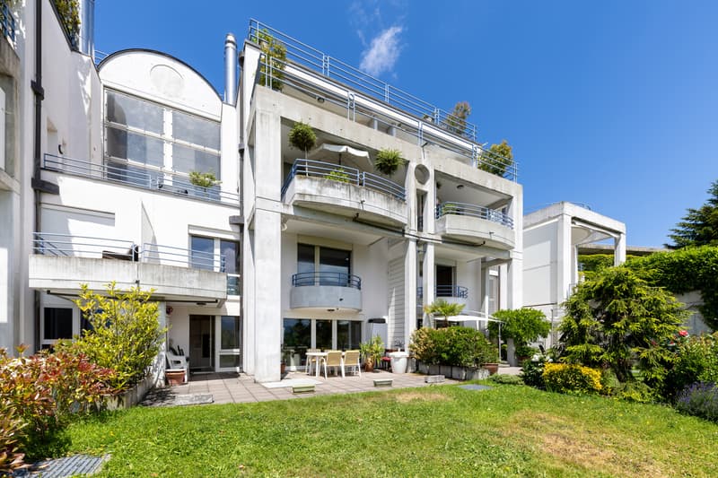 Duplex en rez-de-jardin avec vue lac (5)