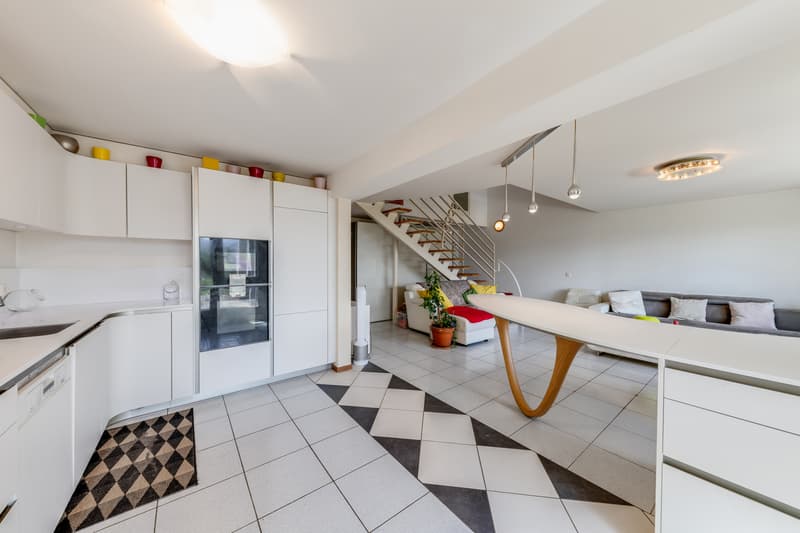 Duplex en rez-de-jardin avec vue lac (6)