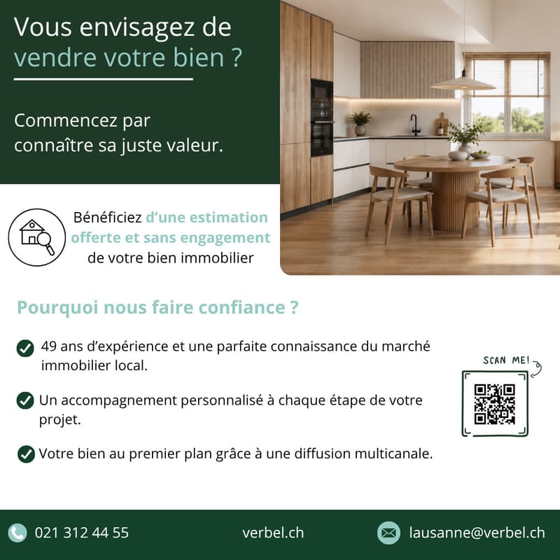 Duplex en rez-de-jardin avec vue lac (13)