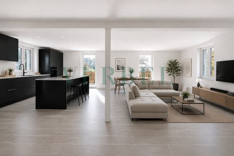 Maison contiguë de caractère avec grand jardin (2)